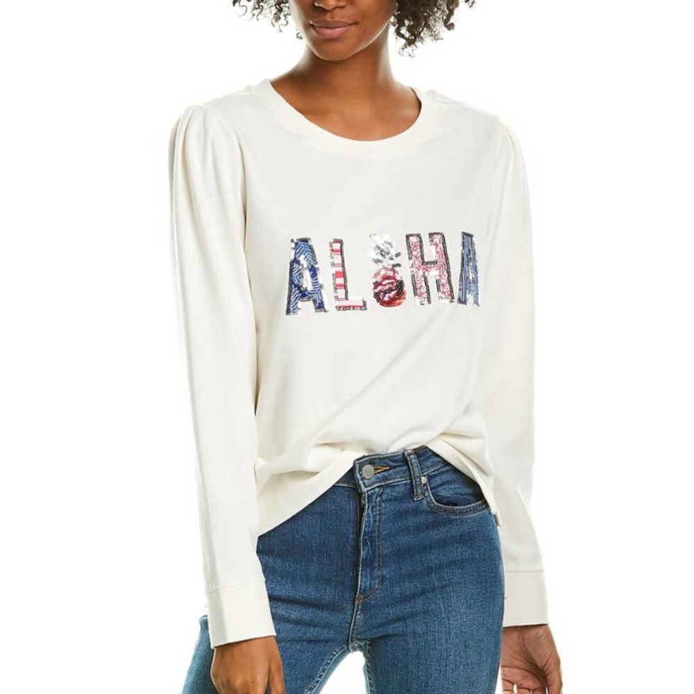 Tommy Bahama Aloha Montego Bay Sweatshirt Small NWOT